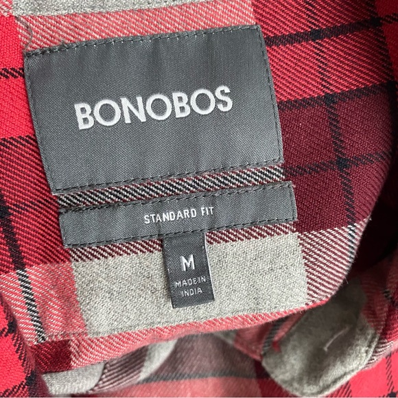 Bonobos Plaid Flannel Button Down Shirt - Picture 10 of 12